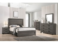 IBC8321A-Distressed Grey (Queen 5-PC)-REDUCED PRICING PROGRAM