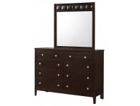 IBLW100DRMR-Lawrence Dresser & Mirror ONLY-CLOSEOUT PRICING