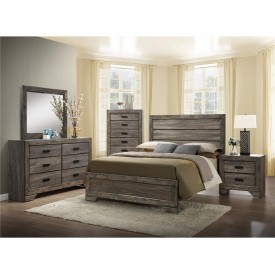 IBNH100-Nathan Driftwood (Queen 5-PC)-REDUCED PRICING PROGRAM